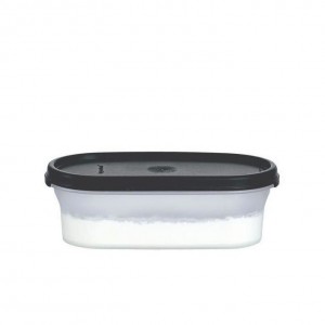 Tupperware Modular Mates Oval 1 Black Dry Storage | ZBXHU9162