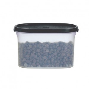 Tupperware Modular Mates Oval 2 Black Dry Storage | UYNSG0237