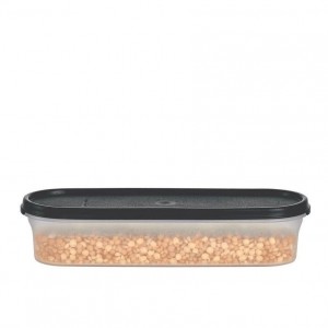 Tupperware Modular Mates Super Oval 1 Black Dry Storage | NXFAV0318