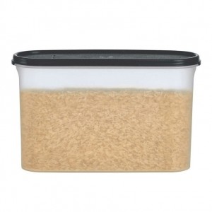 Tupperware Modular Mates Super Oval 3 Black Dry Storage | SPJMN1580