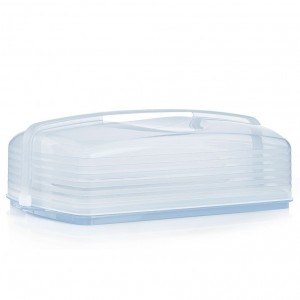 Tupperware Rectangular Cake Taker White Serveware | TZGIJ5918