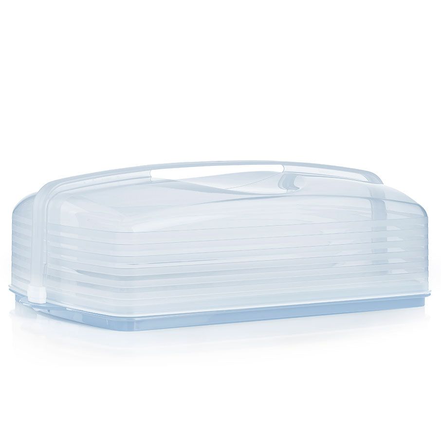 Tupperware Rectangular Cake Taker White Serveware | TZGIJ5918