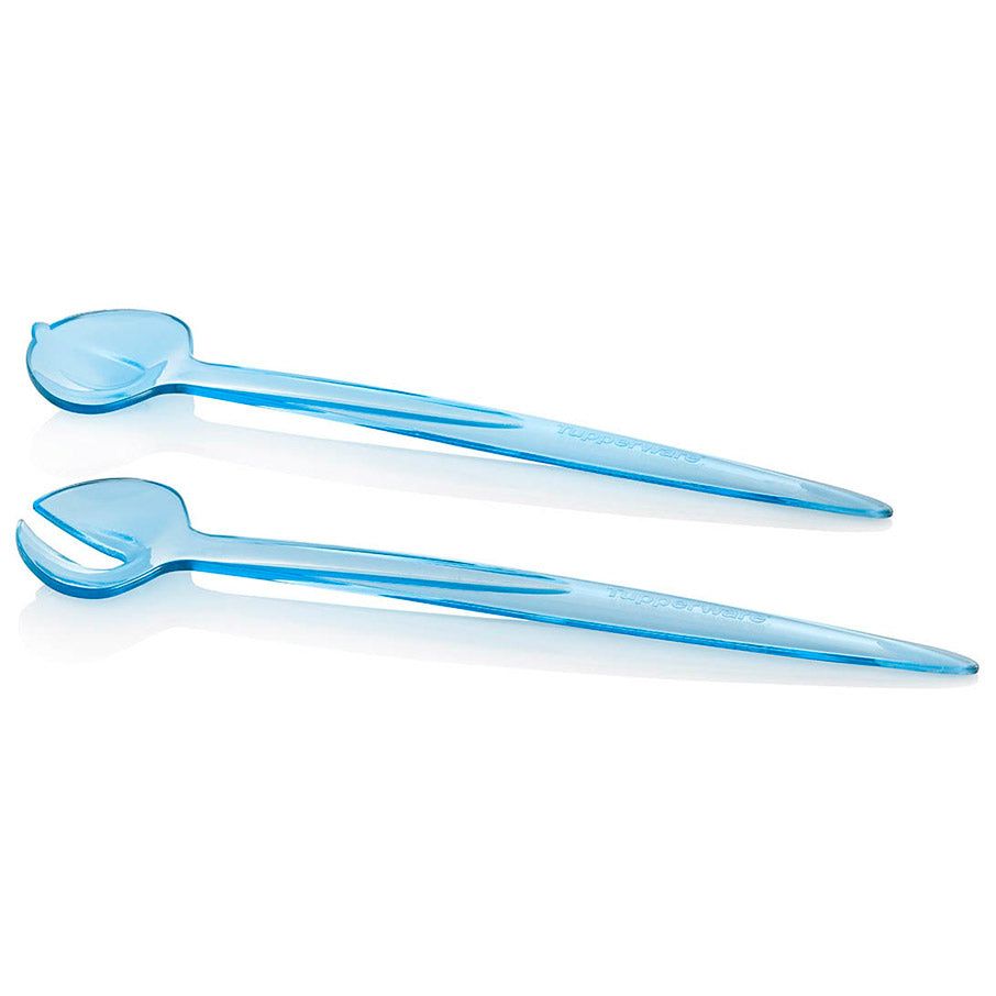 Tupperware Sheerly Elegant Serving Spoons Azure Serveware | KCWFJ2475