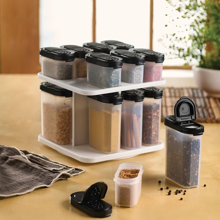 Tupperware Spice Carousel White Dry Storage | PYVDN0716