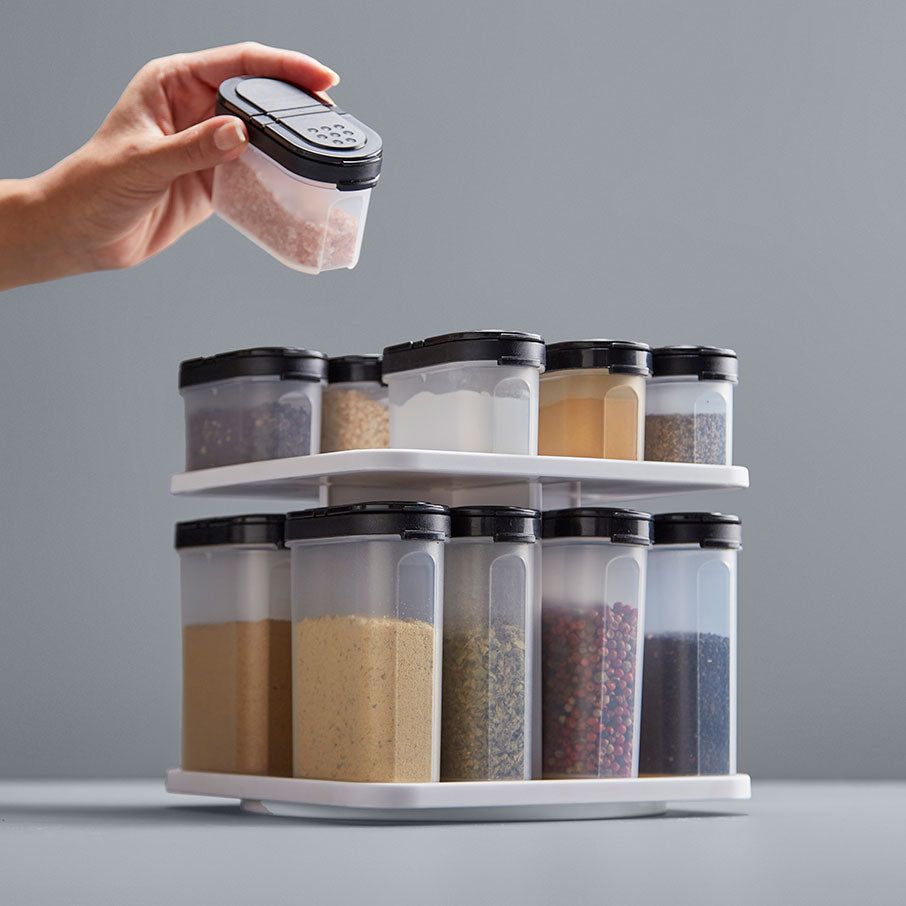 Tupperware Spice Carousel White Dry Storage | PYVDN0716